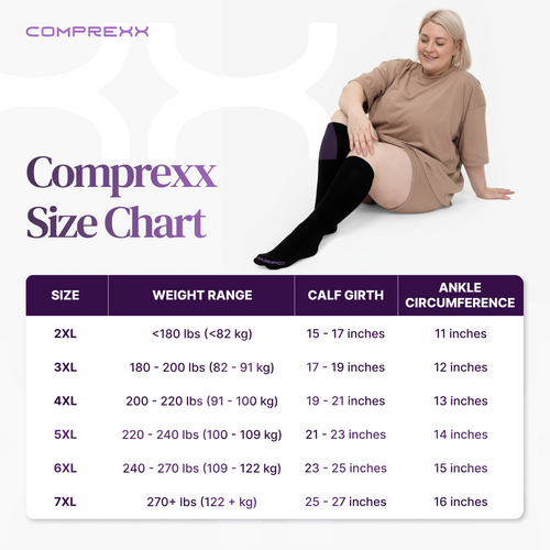 Comprexx Advanced Wide Compression Socks